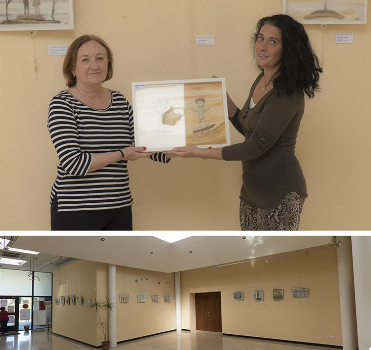 Expo Cuadros cc valle Inclán  2019 Mayka Kaima