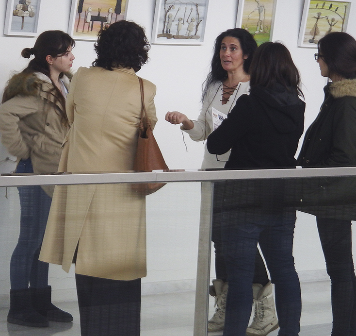 Expo Cuadros de Piedras Ciudad Deportiva Valdelasfuentes  2018 Mayka Kaima