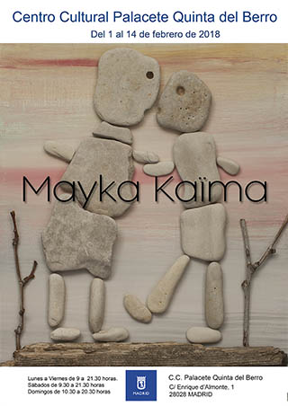 Cartel expo Palacete Quinta del Berro 2018