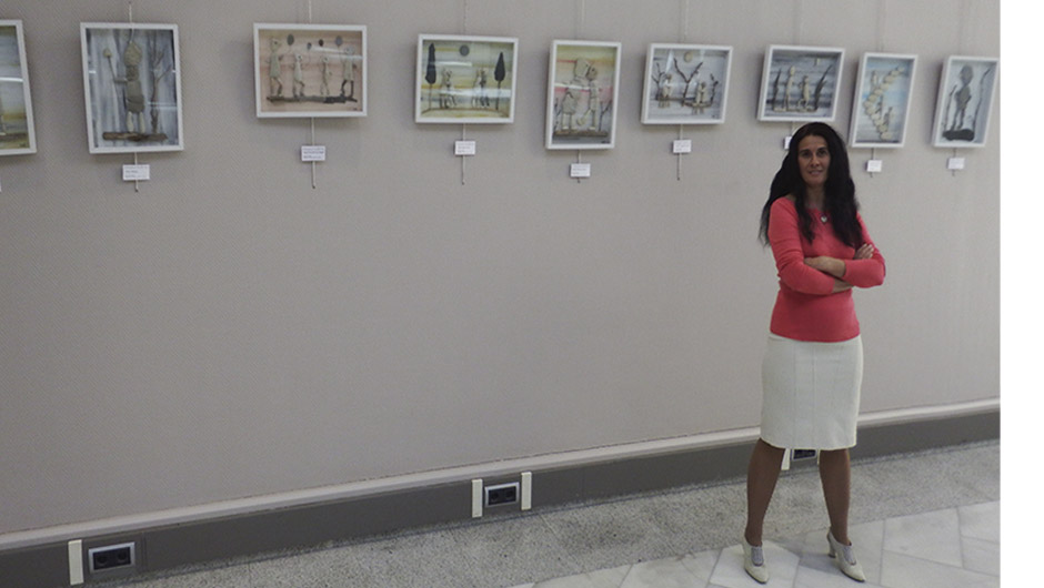 Centro Cultural Palacete Quinta del Berro Madrid Exposición Mayka Kaima