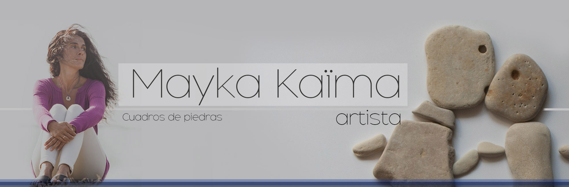 Cartel Mayka Kaíma Cuadros de Piedras